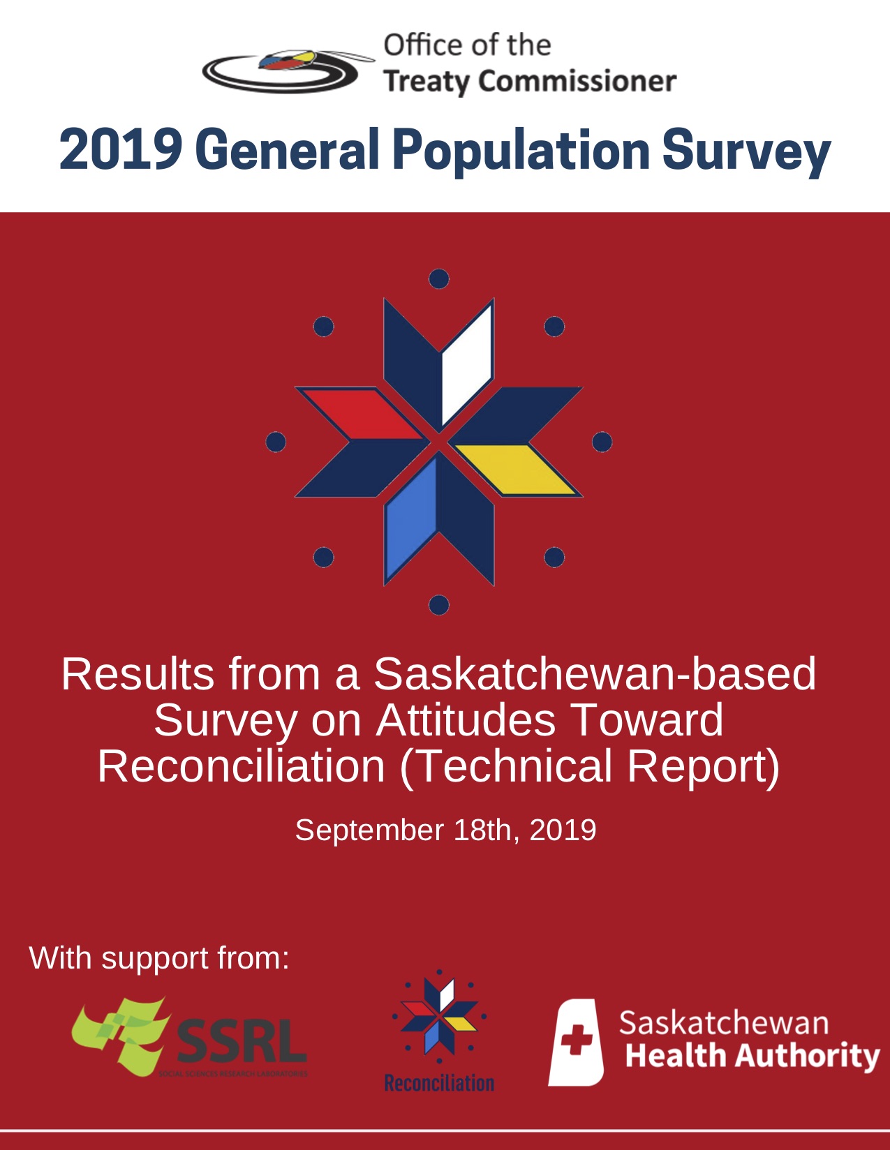 2019 General Population Survey: Results from a Saskatchewan-based Survey on Attitudes Toward Reconciliation