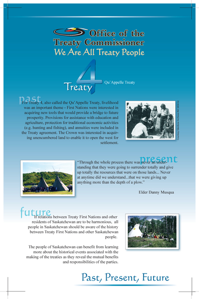 Set of Treaty Posters -- 4, 5, 6, 8 and 10
